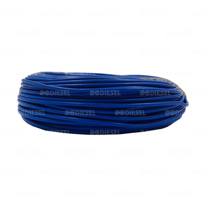 CABLE #10 PLASTICO 100MT AZUL