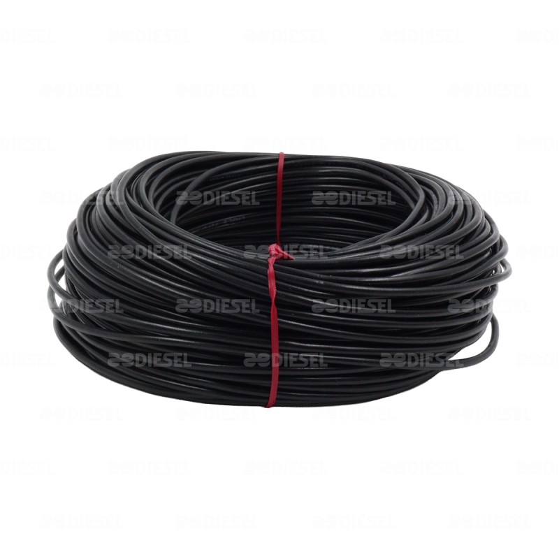 CABLE #16 PLASTICO ROLLO 50MTS NEGRO