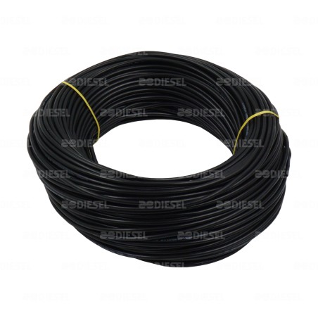 CABLE #18 PLASTICO ROLLO 50MTS NEGRO