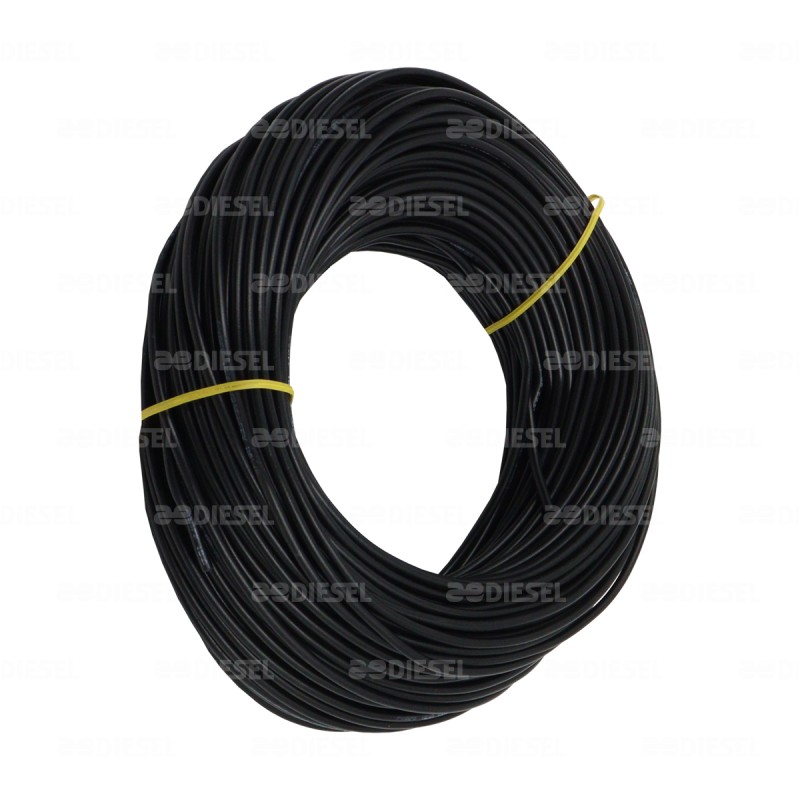 CABLE #18 PLASTICO ROLLO 50MTS NEGRO