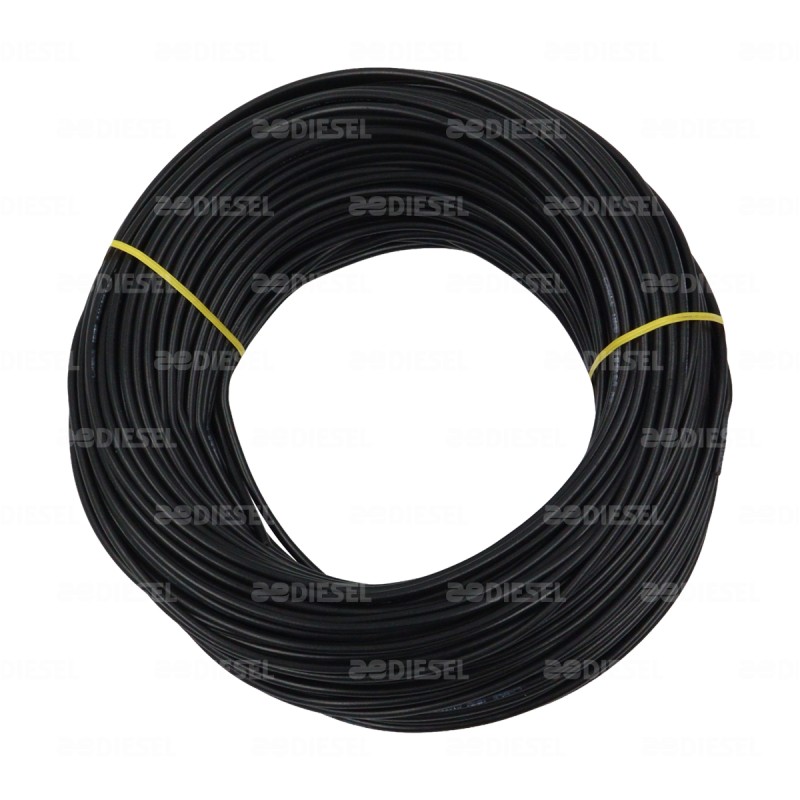 CABLE #18 PLASTICO ROLLO 50MTS NEGRO