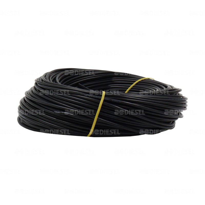 CABLE #18 PLASTICO ROLLO 50MTS NEGRO