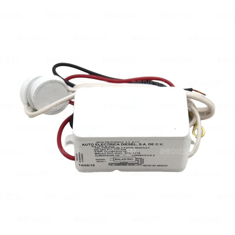 BALASTRA 12V 15W BTU1215 ECONOLUX