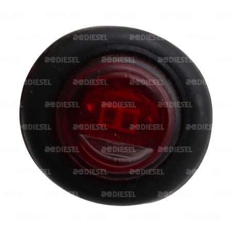 PILOTO 12V 1" LED ROJO