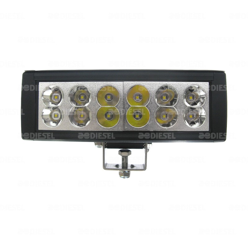 FARO 12/70V 12 LED TRABAJO RECTANGULAR