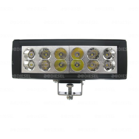 FARO 12/70V 12 LED TRABAJO RECTANGULAR