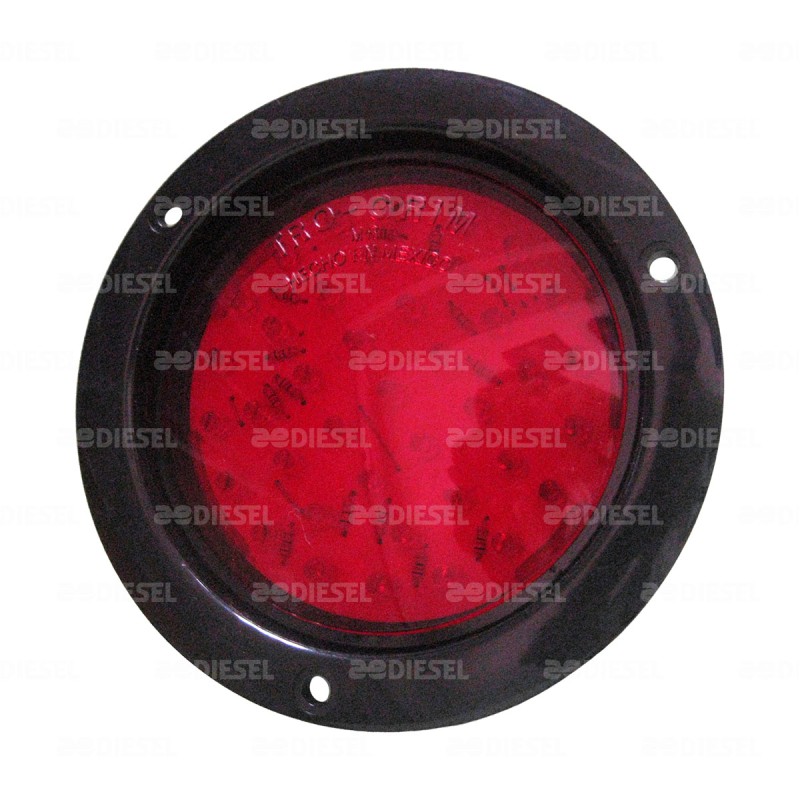 PLAFÓN 12V LED ROJO EMBUTIR MIXTO DESCONTINUADO