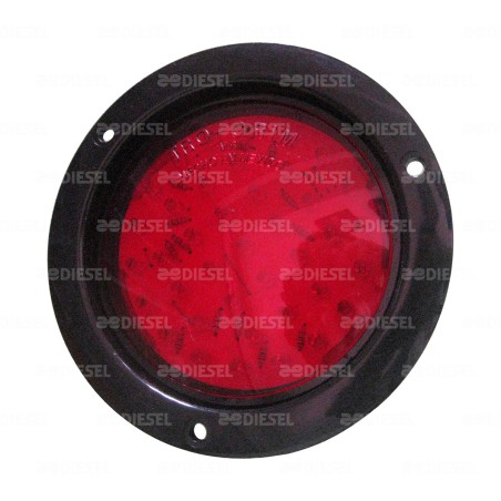 PLAFÓN 12V LED ROJO EMBUTIR MIXTO DESCONTINUADO