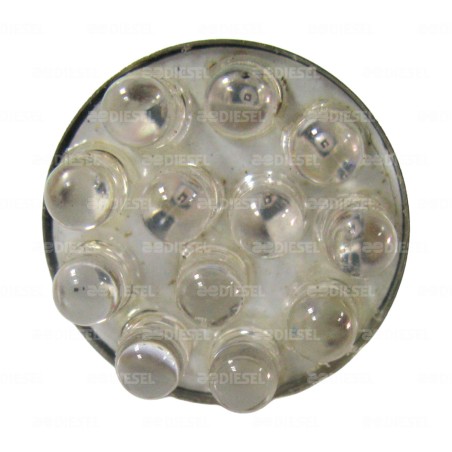 FOCO 1034 12V 12 LED ROJO 1 PZA