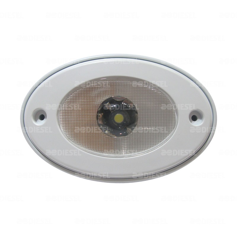 LÁMPARA 12/24V 1W 1 LED SOBRE PONER CON BASE