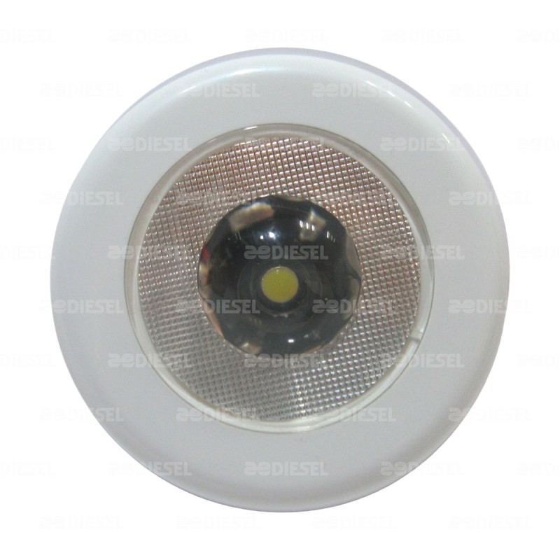 LÁMPARA 12/24V 1W 1 LED SOBRE PONER CON BASE