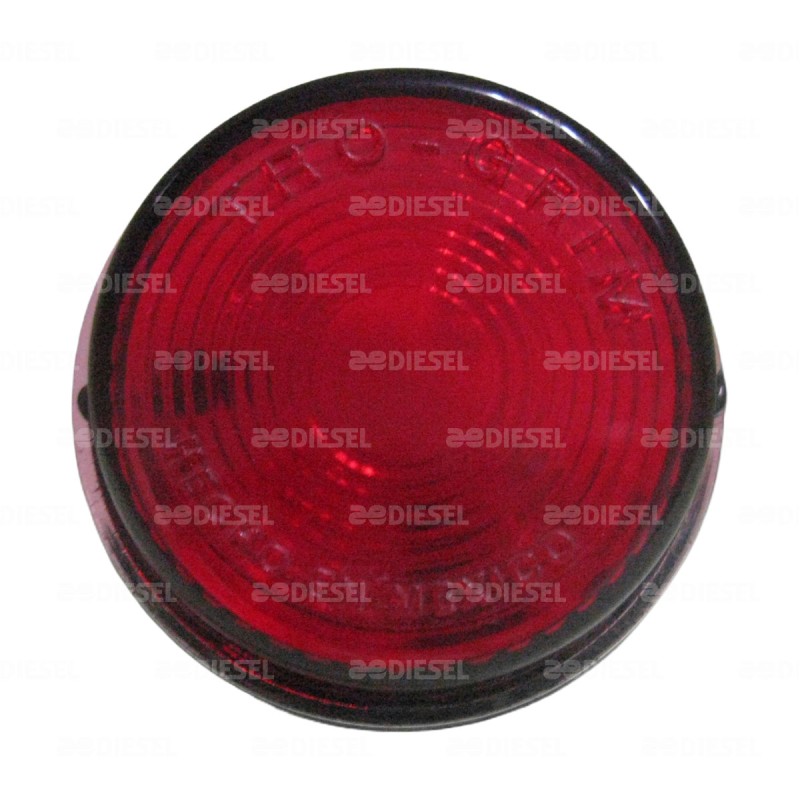 PLAFÓN 12V/24V LED ROJO CIRC P159LS DESC
