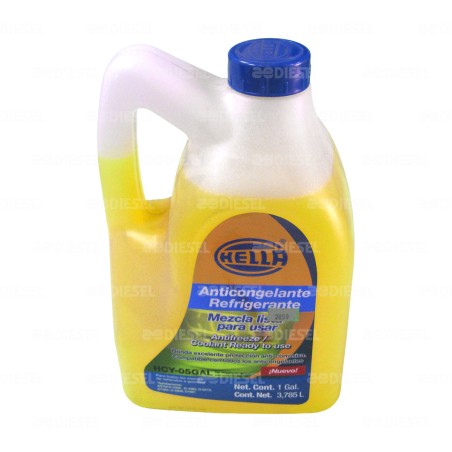 ANTICONGELANTE YELLOW DILUIDO GAL