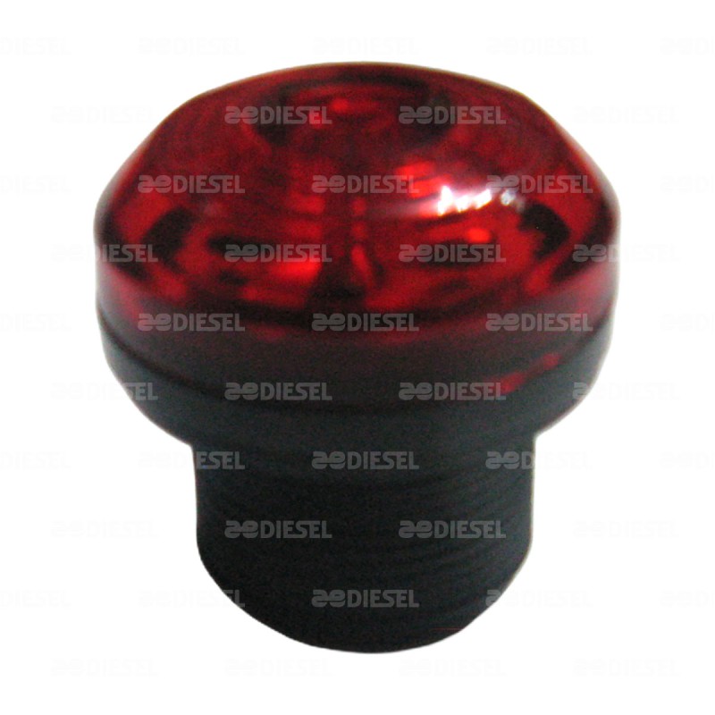 PILOTO 24V LED DELIMITADOR ROJO 28MM