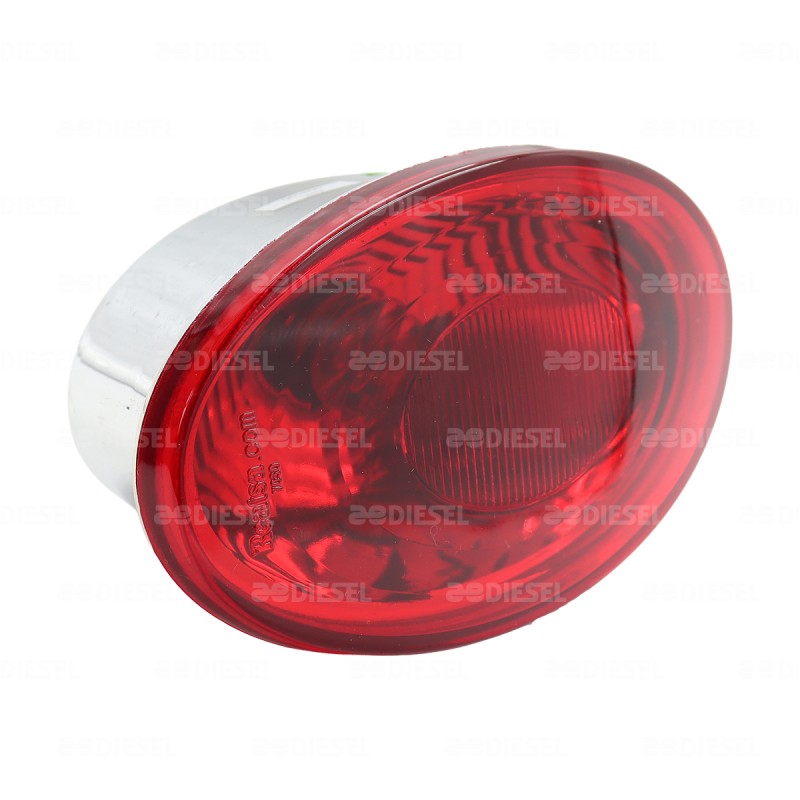 PLAFÓN 24V ROJO FOCO I5 2P 7030