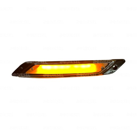 PLAFÓN 24V LED ÁMBAR IZQUIERDO SUPERIOR MARCOPOLO G8