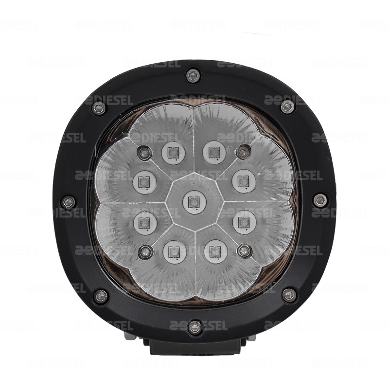 FARO 12/24V 45W 9 LED 4" REDONDO