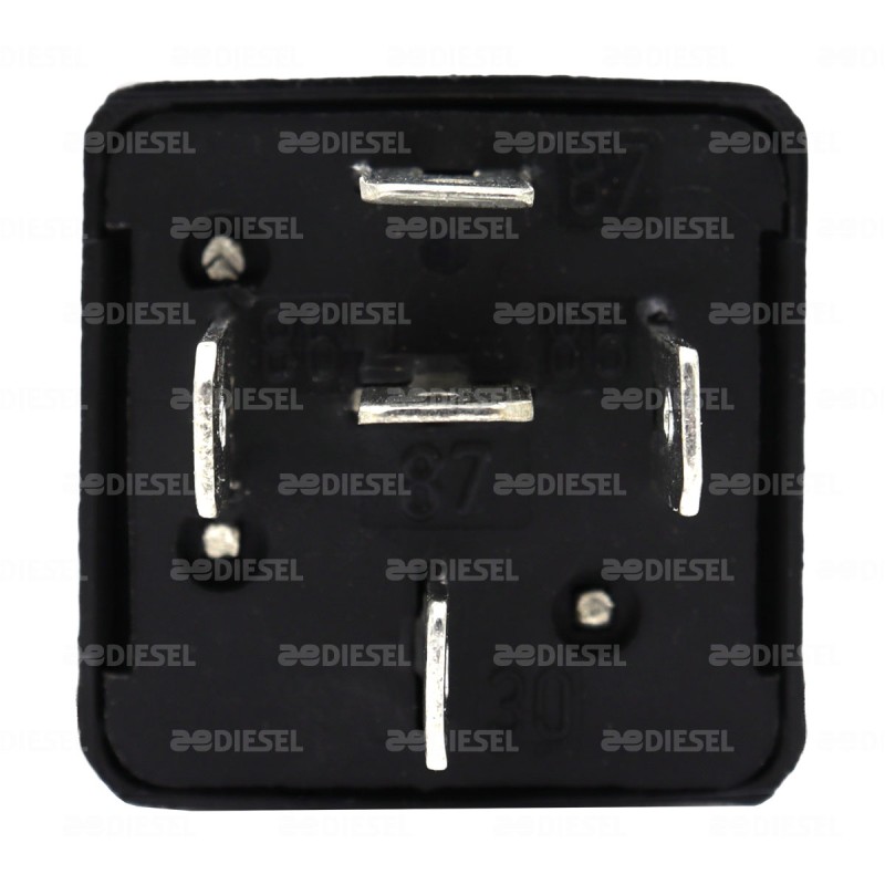 RELEVADOR 12V 5T 30A CON BASE N/C 0332019150