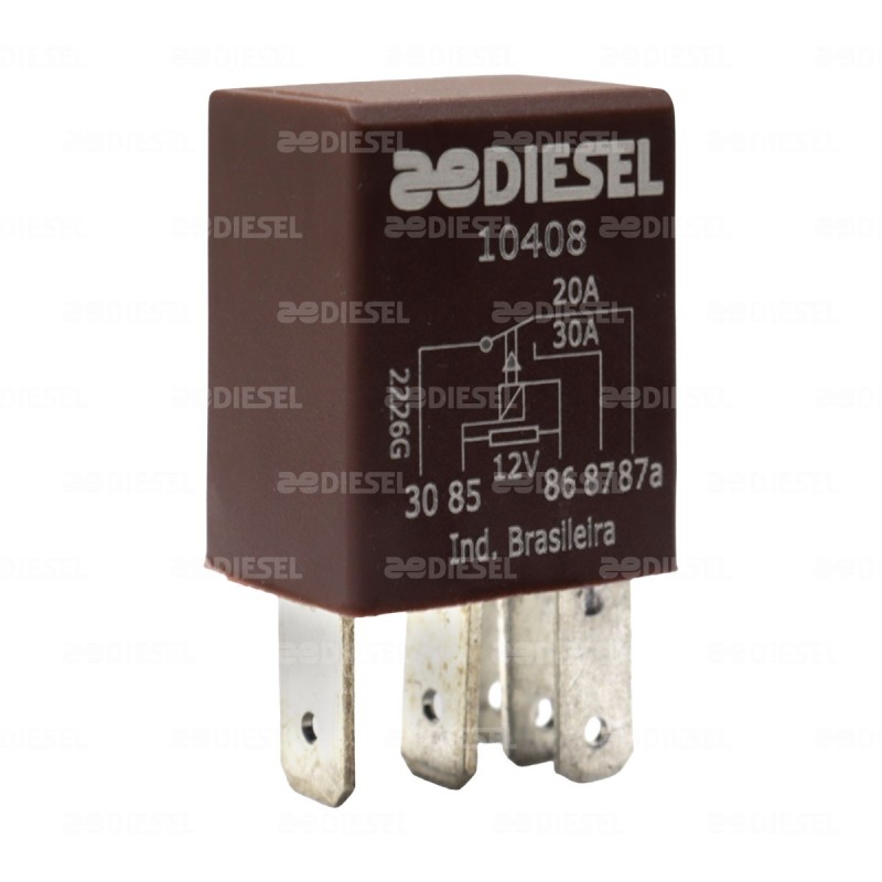 RELEVADOR 12V 5T 20/30A MINI 0332201107
