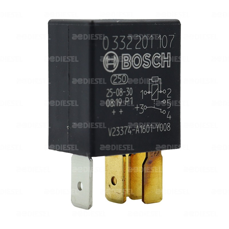 RELEVADOR 12V 5T MINI RESISTENCI 0332201107