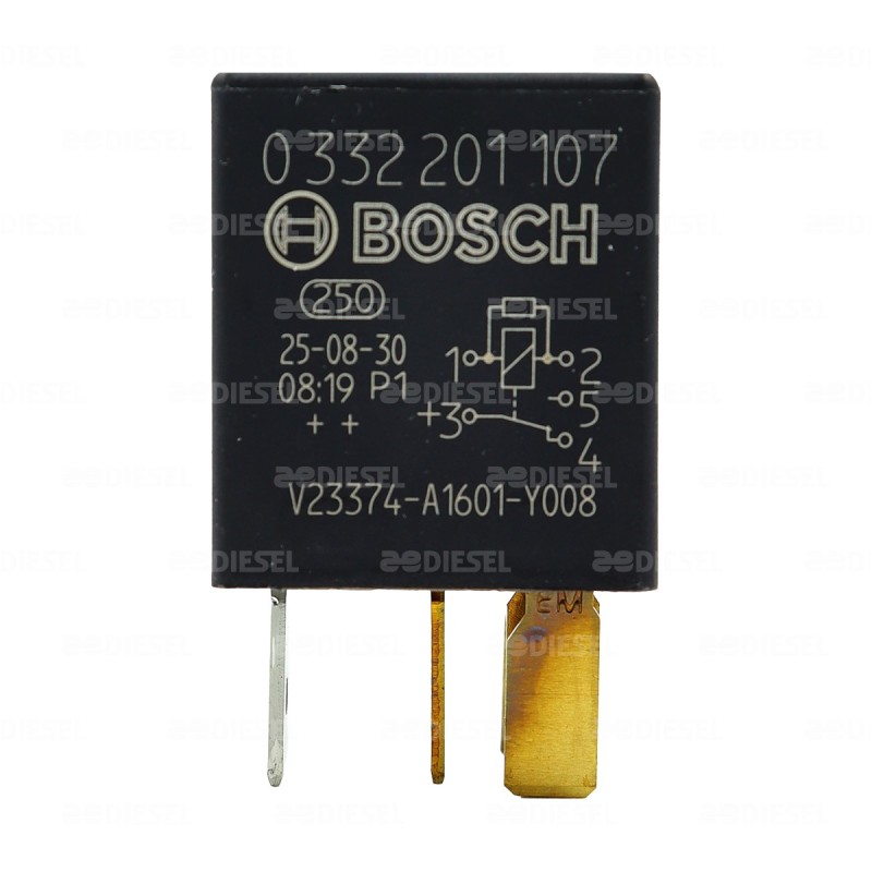 RELEVADOR 12V 5T MINI RESISTENCI 0332201107