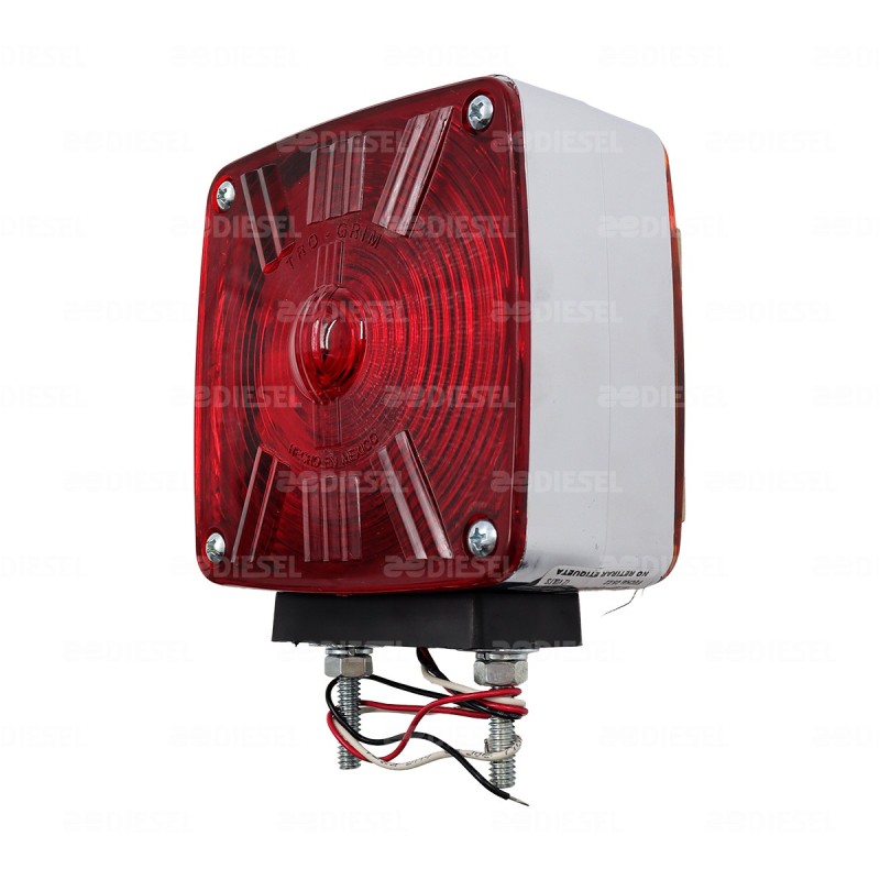 PLAFÓN 12V 40 LED DIRECCIONAL IZQUIERDO 2 TORNILLOS ESTROBO