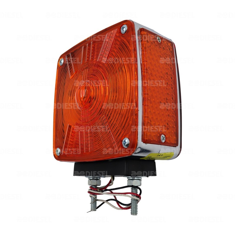 PLAFÓN 12V 40 LED DIRECCIONAL IZQUIERDO 2 TORNILLOS ESTROBO