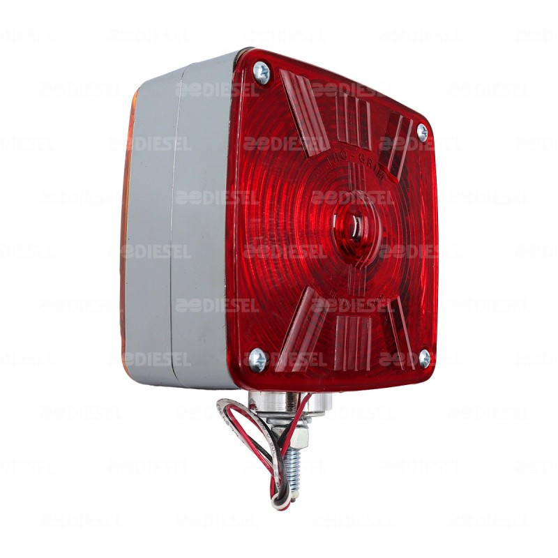 PLAFÓN 12V 40 LED DIRECCIONAL DERECHO 1 TORNILLO FIJA/ESTROBO