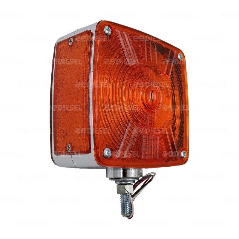 PLAFÓN 12V 40 LED DIRECCIONAL DERECHO 1 TORNILLO FIJA/ESTROBO