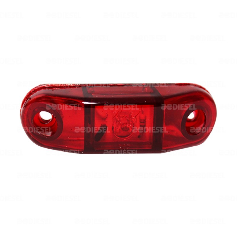 PLAFON 12V 1 LED ROJO LAT NAV AYCO