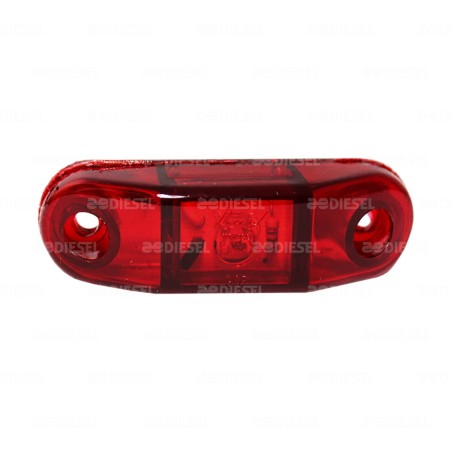 PLAFON 12V 1 LED ROJO LAT NAV AYCO