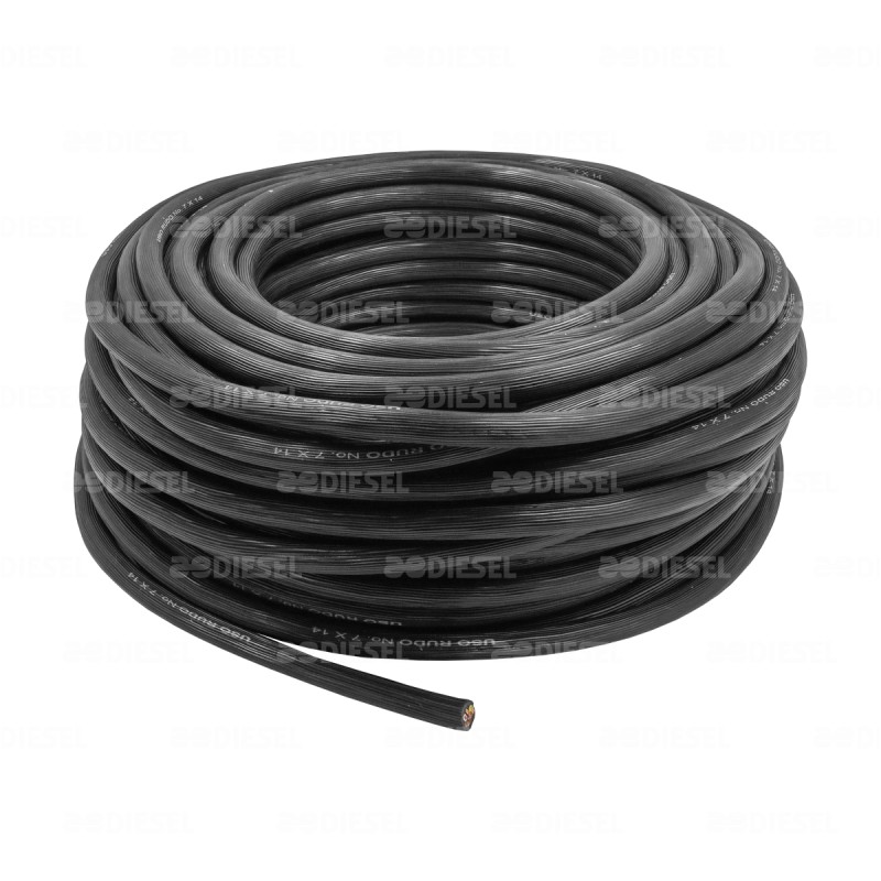 CABLE 7 HILOS ROLLO 50MT USO RUDO 7X14