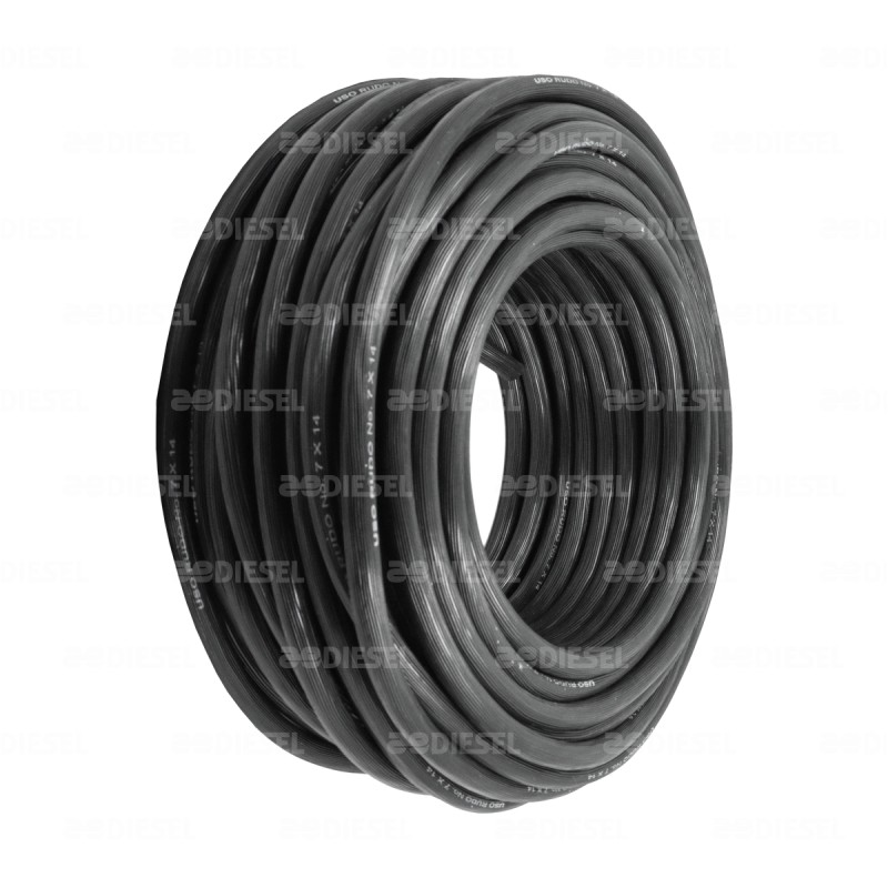 CABLE 7 HILOS ROLLO 50MT USO RUDO 7X14