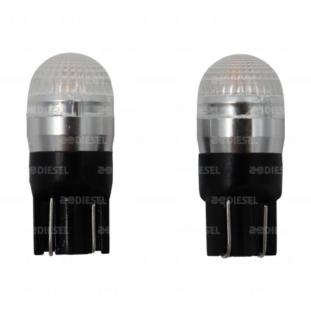 FOCO PELLIZCO LED 24V 360° AMBAR JGO