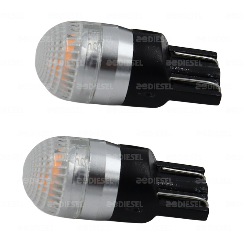 FOCO PELLIZCO LED 24V 360° AMBAR JGO