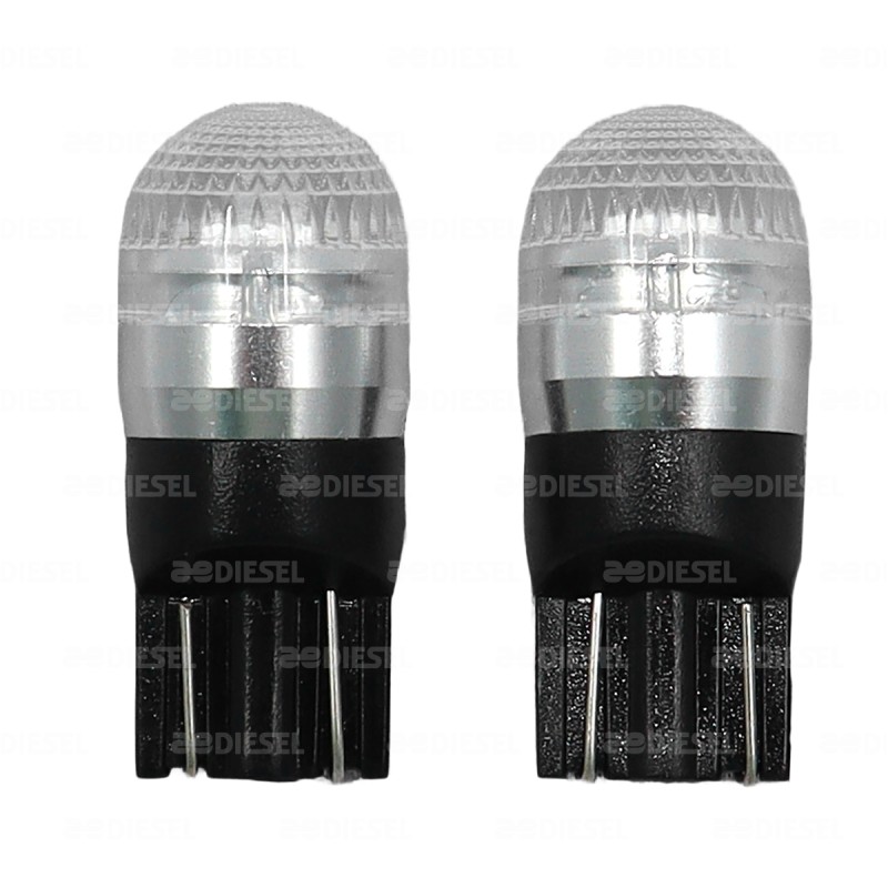 FOCO PELLIZCO LED 12V 360° AZUL JGO