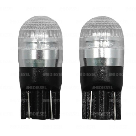 FOCO PELLIZCO LED 12V 360° AZUL JGO