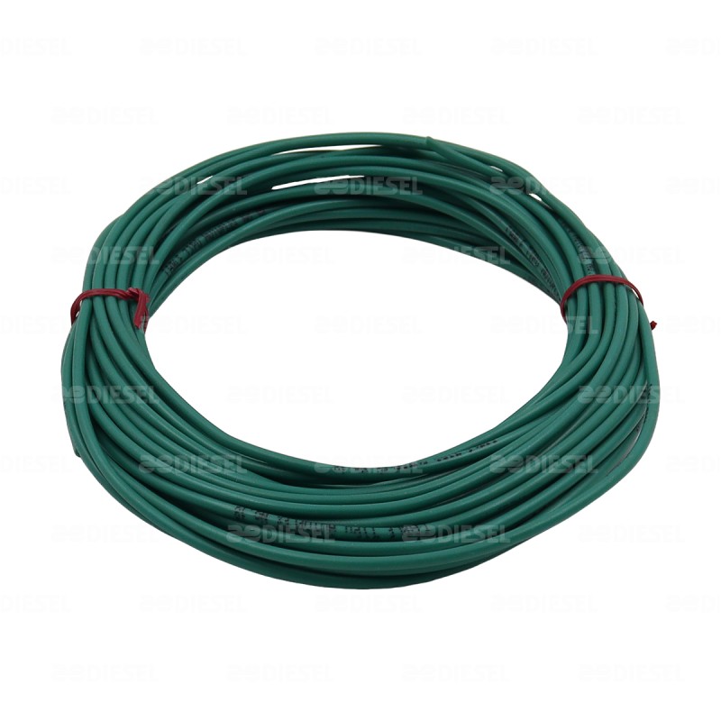 CABLE #18 PLASTICO FLEX ROLLO 10MTS VERD