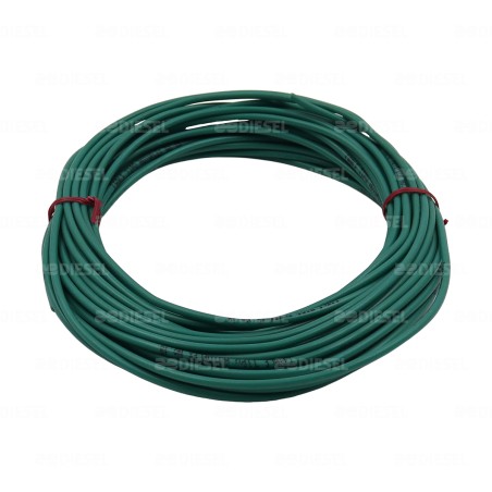 CABLE #18 PLASTICO FLEX ROLLO 10MTS VERD