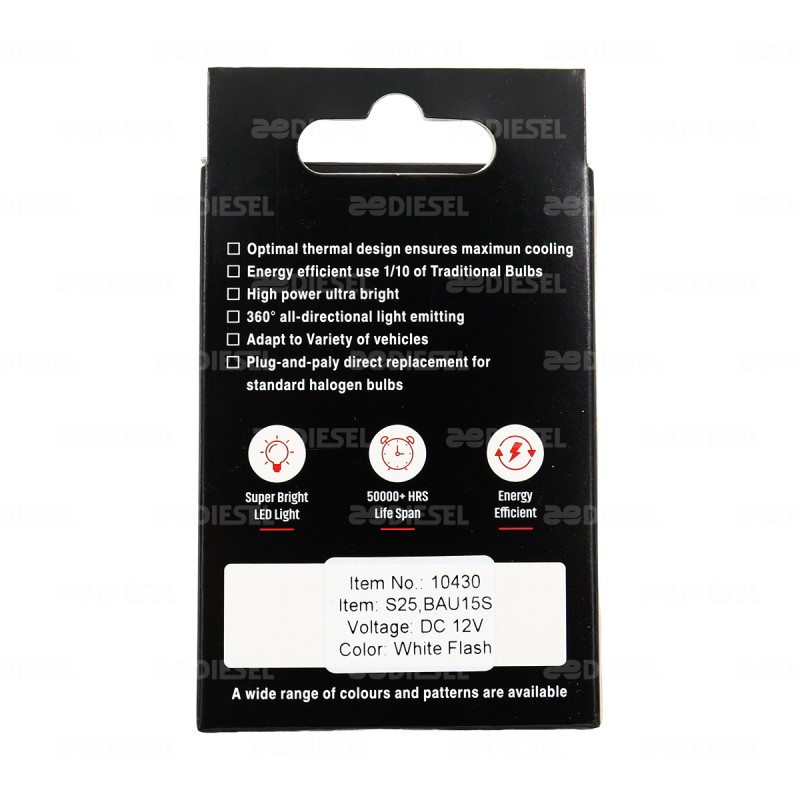 FOCO 1141 12V LED BLANCO STROBO 1P PD