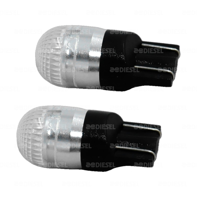 FOCO PELLIZCO LED 12V 360° AZUL JGO