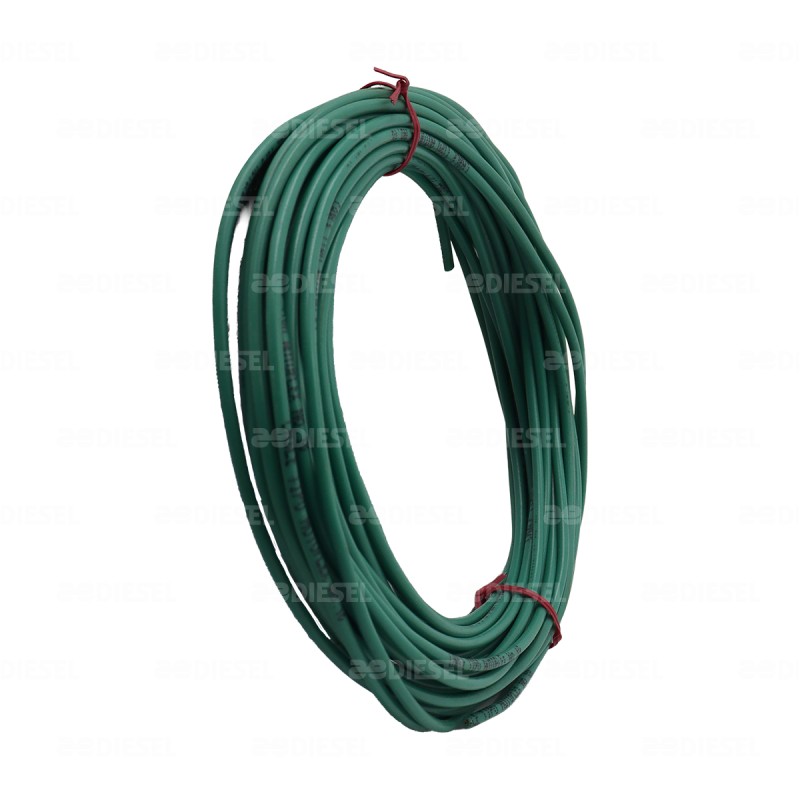 CABLE #18 PLASTICO FLEX ROLLO 10MTS VERD