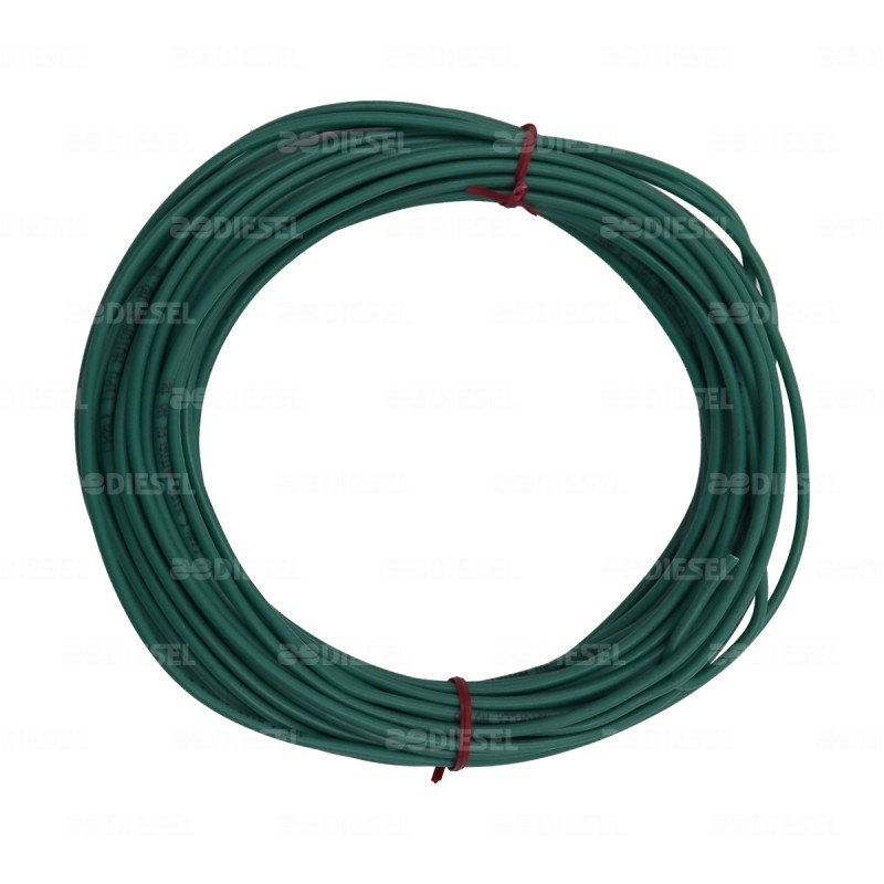 CABLE #18 PLASTICO FLEX ROLLO 10MTS VERD