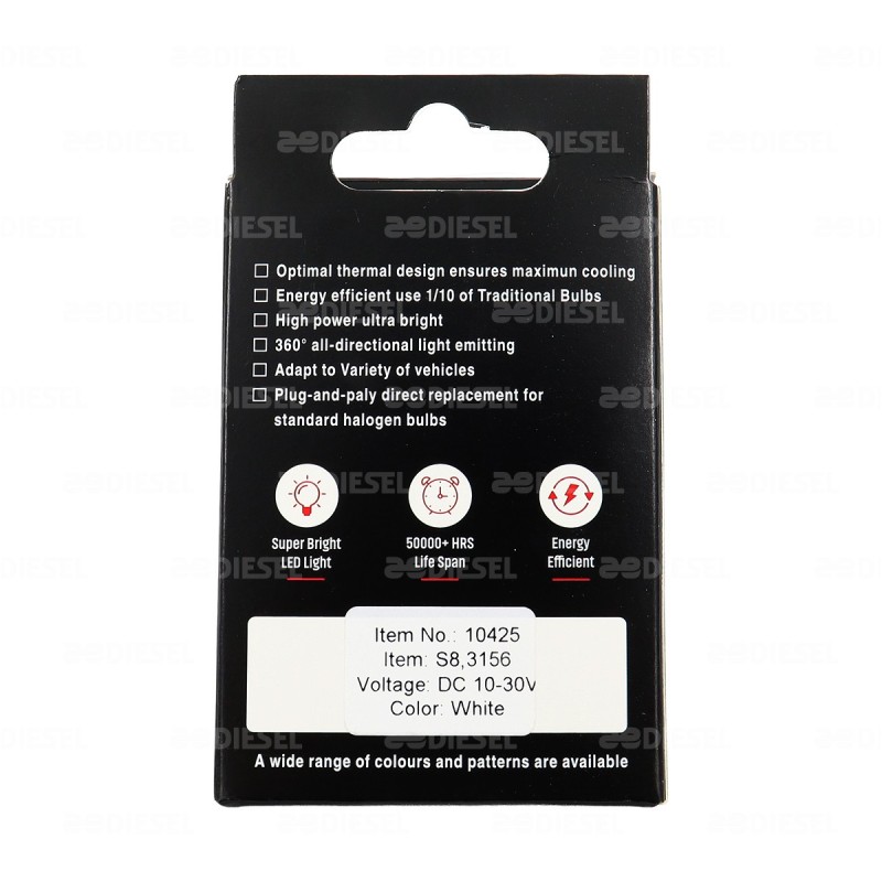 FOCO 3156 12V LED BLANCO 360° JGO