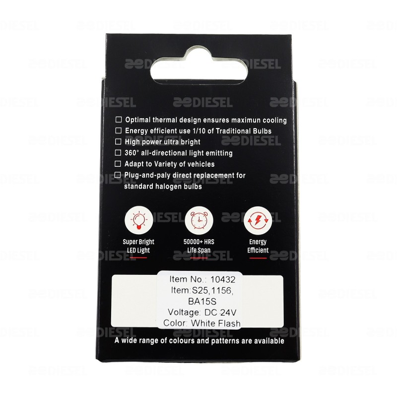 FOCO 1141 24V LED BLANCO STROBO 1P PD