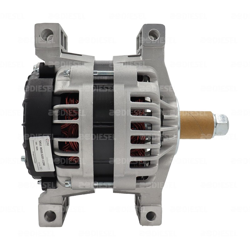 ALTERNADOR 28SI 12V 160A 4P PAD 8600201=6176
