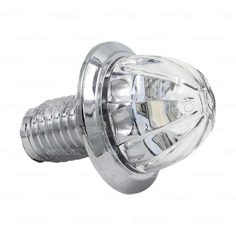 PLAFÓN PILOTO 12/24V 1 LED 3/4" CROMADO MORADO