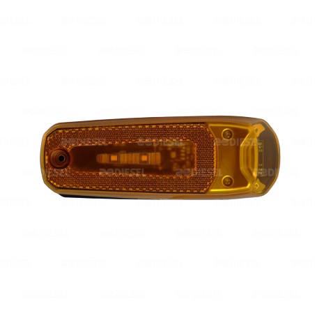 PLAFÓN 24V LED ÁMBAR LATERAL 2 FUNCIONES MARCOPOLO G8
