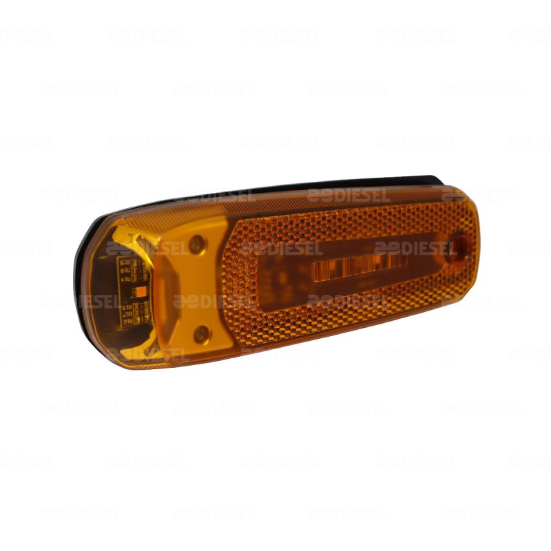 PLAFON 24V 2F LED AMBAR LAT MARCOPOLO G8