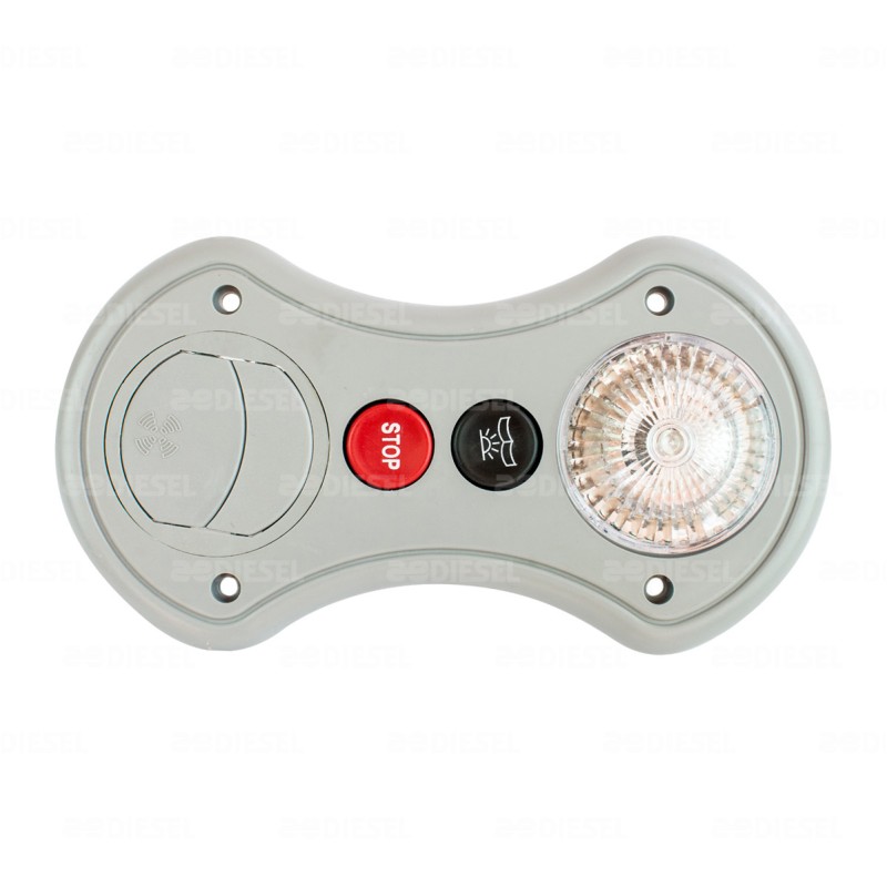 PLAFÓN LECTURA GRIS GRANDE OFERTA DESCON